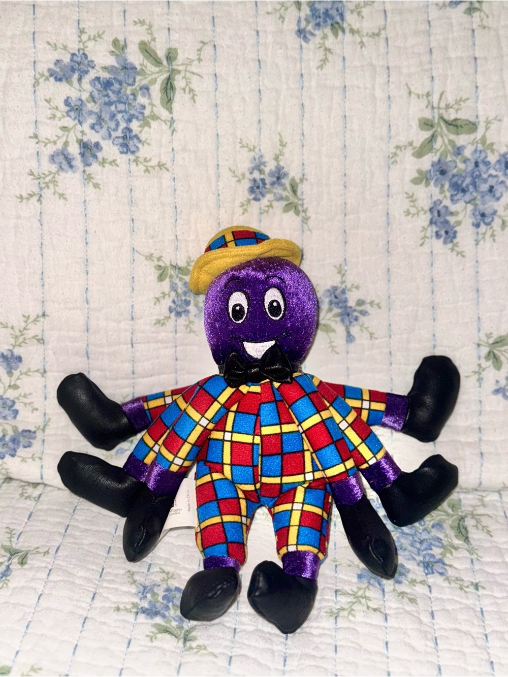 The Wiggles Henry the Octopus Plush 2003 Spin Master HIT Vintage 8”